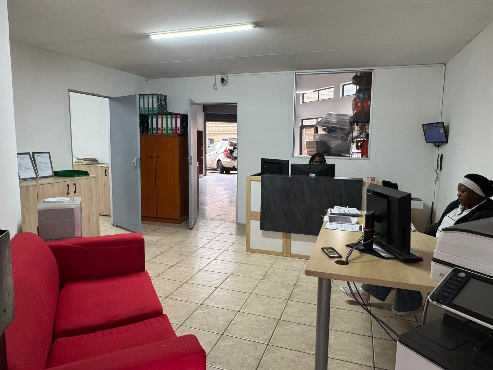 MMCS Johannesburg office interior with reception